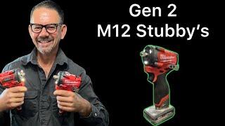 Brand New Milwaukee M12 Stubby  Impact In Action ￼