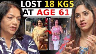 Loosing 18 KGs at the Age of 60 | I'MWOW Fat Loss Journey | Weight loss secrets with GunjanShouts