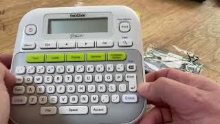 How To Refill A Brother P-Touch Label Maker (PTD220,  PTD210, etc)