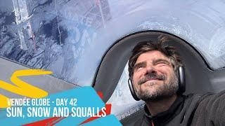 Sun, Snow and Sqaulls - Day 42 - Vendée Globe