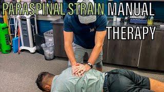 Paraspinal Strain Manual Therapy