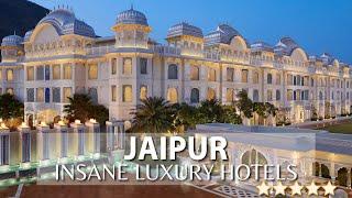 TOP 10 INSANE Luxury 5 Star Hotels In JAIPUR, INDIA | Part 2 | Best Hotels In Jaipur