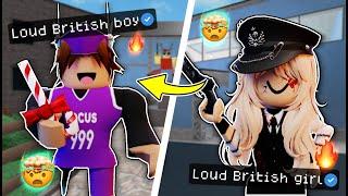 I became The LOUD BRITISH GUY in MM2