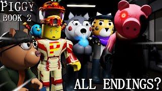 ROBLOX PIGGY: BOOK 2 the end...? CHAPTER 12 LAB!! (PghLFilms Reaction)