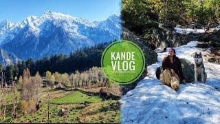 ||Kande Vlog ( Snow Enjoyed Snow) Kinnaur HP||