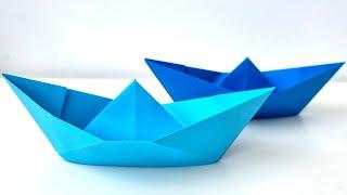 Оригами КОРАБЛИК Как сделать кораблик из бумаги своими руками How To Make a Paper Boat origami boat