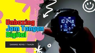 Unboxing jam tangan Digital Astronaut