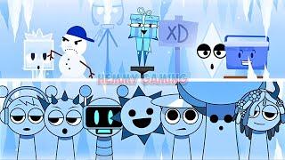 Incredibox Sprunki Cool As Ice vs Sprunki Cool As Ice | Normal Versions