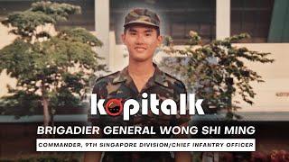 Kopitalk with Commander 9th Singapore Division/Chief Infantry Officer