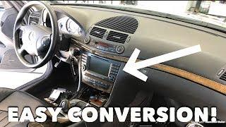 How to install the Factory Command Unit with AUX in your W211 Mercedes!