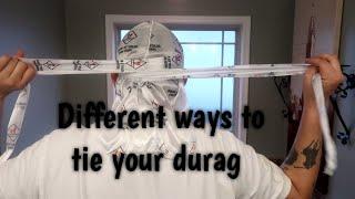 how  to tie your Durag Ft. The No Knot Method"