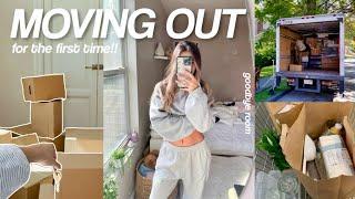 I’M MOVING OUT FOR THE FIRST TIME  packing + house hunting!