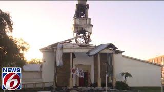 Fire damages historic Flagler Playhouse in Bunnell