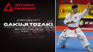 Interview with Gakuji Tozaki | USA Karate National Team member, Part 2