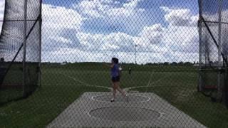 Emma Bauer Discus - May 21st, 2017 - Chinook Throws Gala - Ranked #4 in Canada