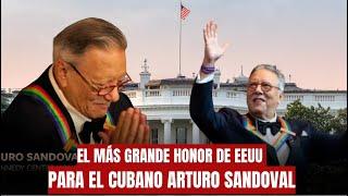 El más grande honor de EEUU para el más grande músico.. Arturo Sandoval | Entrevista Carlos Vasallo