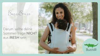 Darum solltest du keine Sommer-Babytrage aus Mesh kaufen!