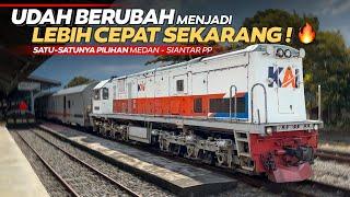 TERNYATA SEKARANG UDAH NGEBUT BANGET‼️ Kereta Lokal Terjauh KA Siantar Ekspres Medan - Siantar