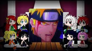 Naruto family react to op Naruto || neglected au || all parts || #reaction #naruto #gachaclub