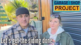 Finishing Siding | Abandoning a project | Garage Workshop Project Ep56