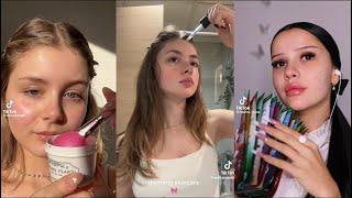 Skincare Routine Asmr Part 1 🩷 |  TikTok CompilationCUPCAKES IN BIO!!!!!