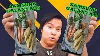 Samsung Galaxy M12 Vs Samsung Galaxy A12 Camera Test Comparison