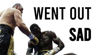 The Sad and Depressing Downfall of Deontay Wilder