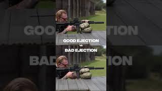 Good ejection vs Bad ejection #ar15 #rifle #shorts #556