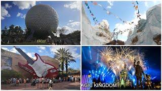 DISNEY WORLD ORLANDO: Los 4 Parques de Disney en 6 minutos!!!