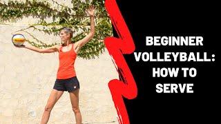 How to Overhand Serve a Volleyball for Beginners (Includes SERVING FOR LEFTIES!!)