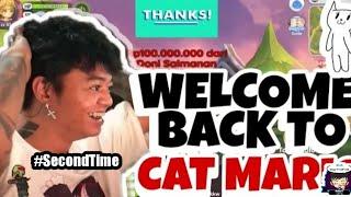 Welcome Back Again REZA ARAP To The Game CAT MARIO #SecondTime