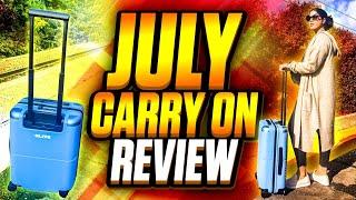 JULY CARRY ON LUGGAGE REVIEW: Is it worth it? (2024)