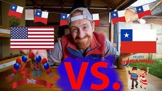 Chile's FIESTAS PATRIAS VS. United States INDEPENDENCE DAY | WHO CELEBRATES BEST?