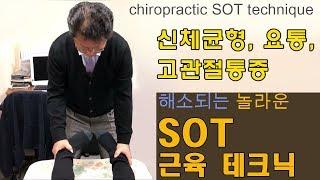 신체균형, 요통, 고관절통증 해소되는 놀라운 카이로프랙틱 SOT 근육 테크닉- chiropractic SOT technique