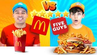 McDonald’s vs. Five Guys: The Ultimate Delivery Food Champion!