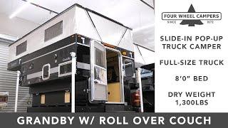 Four Wheel Camper Tour - Grandby Slide-In w/ Rollover Couch 2023