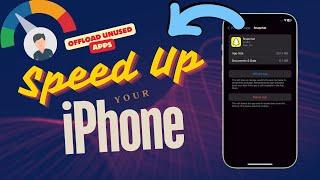How to Speed Up Your iPhone 15 | Offload Unused Apps