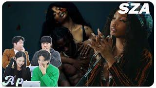 Scary and deep? Reaction of Koreans who were shocked after watching SZA MV｜asopo
