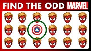 FIND THE ODD One Out ️ SUPERHERO from MARVEL - Grizzly Quiz