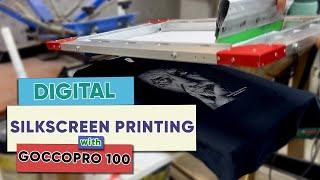 Digital Silkscreen Printing with Goccopro 100