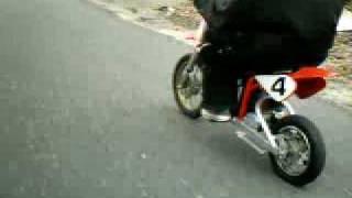 X7 Bullet super pocket bike and Razor MX500 dirtbike