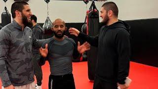 Islam Makhachev,Umar Training by Khabib & Demetrious Johnson