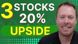 3 Stocks To BUY with BIG UPSIDE