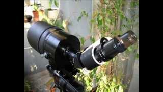 MY MAKSUTOV TELESCOPE MC MTO 11CA 10/1000_With Binoviewer Baader Planetarium Maxbright_Part 1