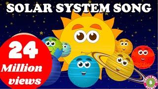 Solar System Song | Nursery Rhymes Sing Along | Planets Song