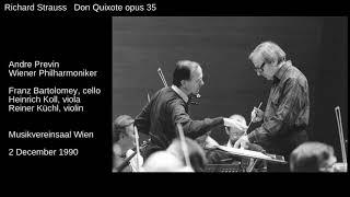 Strauss Don Quixote Previn WPh 1990