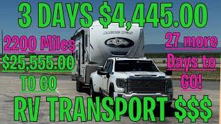 RV Transport: Making Money By The Mile