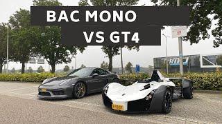 BAC Mono VS Porsche GT4 VS mountain roads 