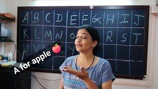 Capital letter | Capital Letter With picture | A for Apple | Preschool prep Video | Loolookids ABCD