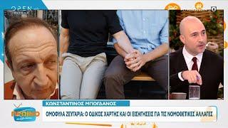 Γάμος και υιοθεσία ομόφυλων ζευγαριών στην Ελλάδα – Τι είπαν Μπογδάνος και Μπιμπίλας | OPEN TV